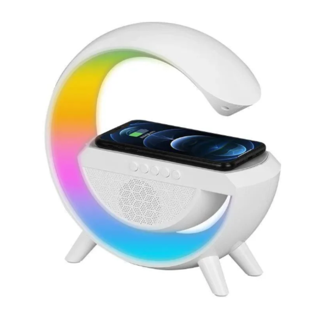 Led Wireless Charger Speaker Smart Galaxy