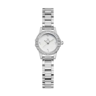 women's watch, silver, white dial Smart Galaxy
