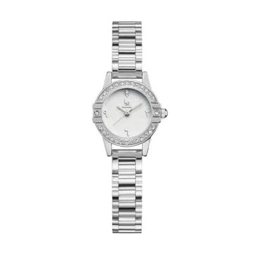 women's watch, silver, white dial Smart Galaxy
